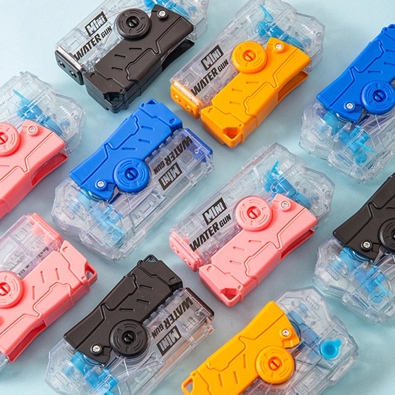 NEW Foldable Manual Water Gun Fingertip Gyroscope Fidget Toy Summer Pool Beach Shooting Games Outdoor Toys Gifts for Boys Girls
