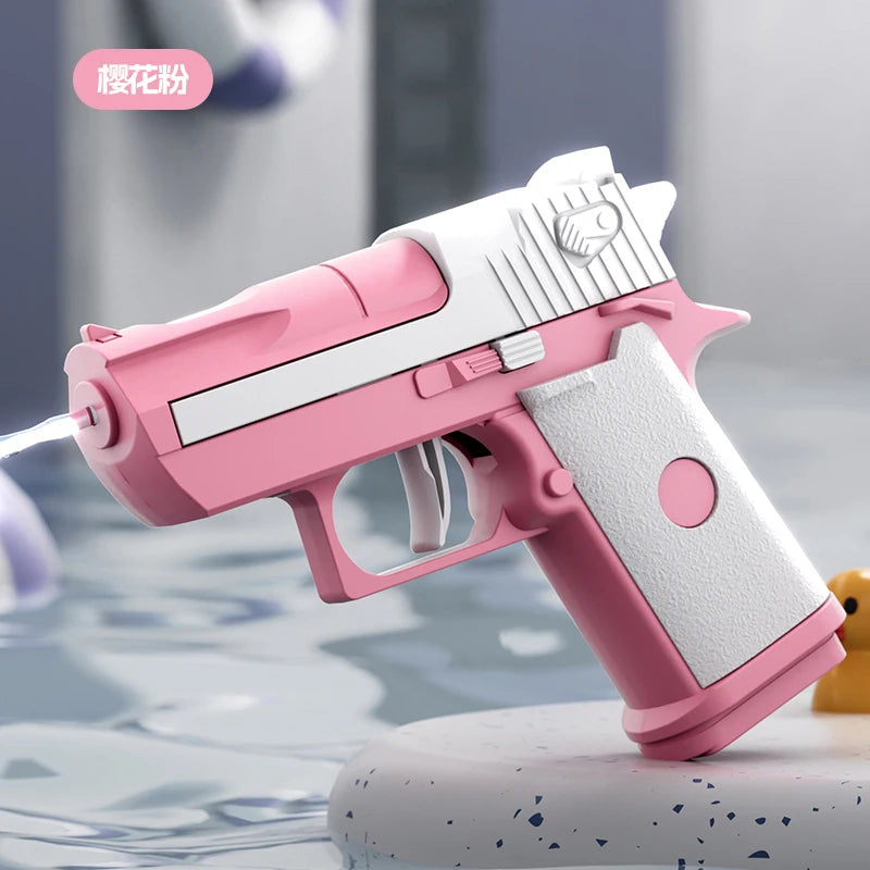 Mini Manual Water Gun Desert Eagle Pistol Shooting game Fight Toy Gun Water Play Summer Outdoor Toys For Children Boys Gifts