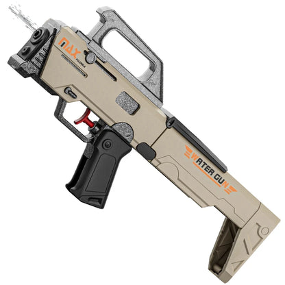 2026 New Gun Folding Mobile Manual Submachine Gun,Spoof Toys Folding Water Gun Pool Summer Outdoor Play–Perfect for Adults