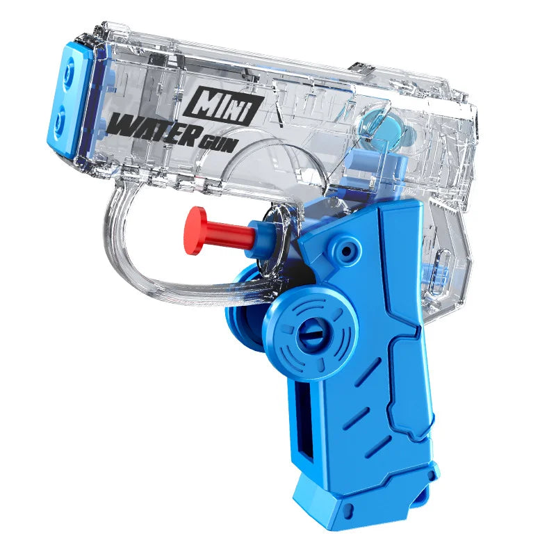 2-in-1 Foldable Rotating Fingertip gyro dual hole water gun Stress Relief Outdoor Summer Pool Beach water play Shooting Games