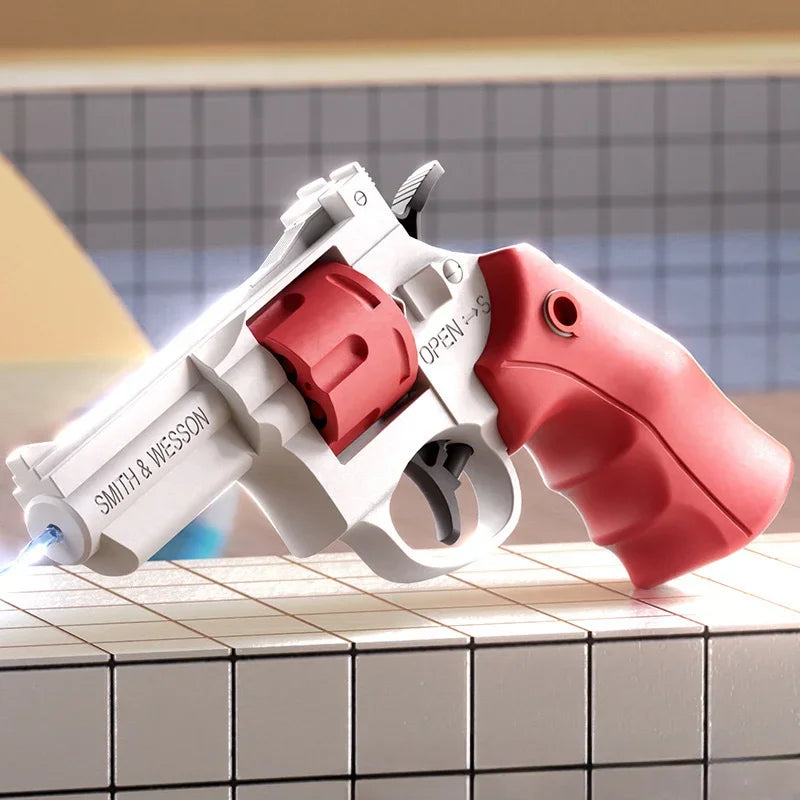 Mini Water Gun Revolver Water Gun Summer Beach Water Battle Bathroom Swimm Pool Play Toy Children Repeate Water Gun Summer Gift
